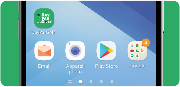 Installer DayParGolf sur Android