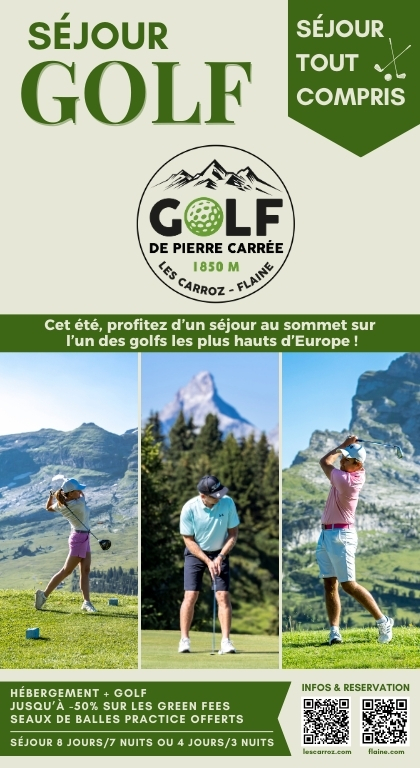 Golf Flaine gauche